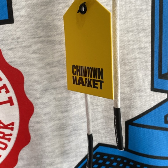 New w Tags! Chinatown Market Tech College Hoodie Small - Picture 2 of 4